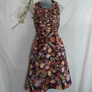 🌹HOST PICK!!!🌹ASOS maternity scuba floral midi lined dress sz 8